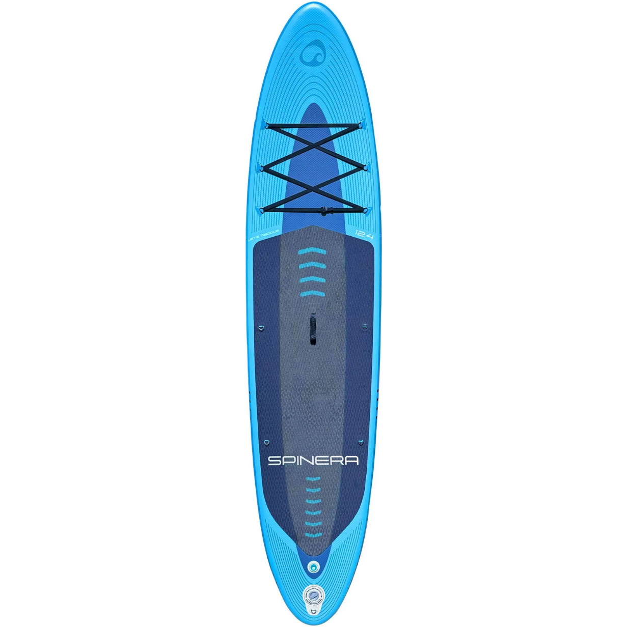 2026 Spinera Let's Paddle 12'4 ISUP-pakke Med Padle, Leash, Pumpe Og Taske SP-SUP-LP25-124